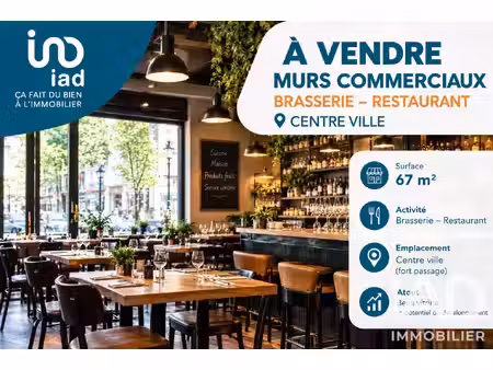 vente boutique/local commercial 67 m²
