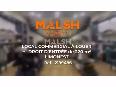 location commerce limonest 69760 220m²