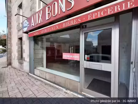 location locaux professionnels 3 pièces 74 m² à merdrignac (22230)  402 €
