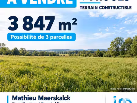terrain à bâtir à fruges (62310)