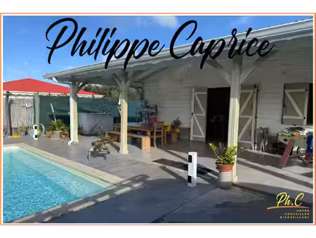 le vauclin – macabou - mallevaut | villa f4 avec piscine et jardin