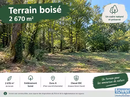 achat terrain 2 670m² fegreac 44460