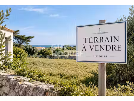 terrain à vendre  sainte-marie-de-ré   île de ré