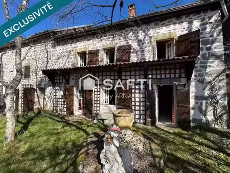 vente maison 6 pièces 155 m² à charensat (63640)  153 000 €