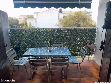 ? saintes-maries-de-la-mer – duplex 34 m² – 2 chambres – terrasse – parking privé – 500 m