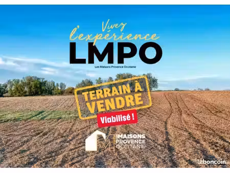 terrain 420 m² la penne sur huveaune