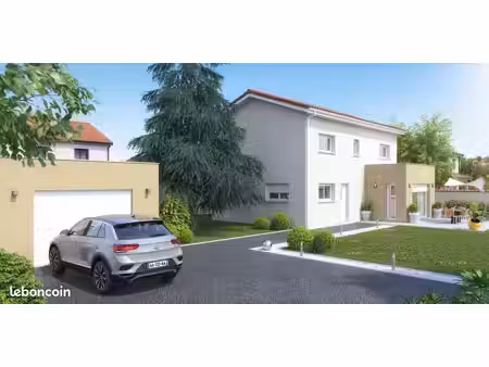 terrain 757 m² avec permis de construire