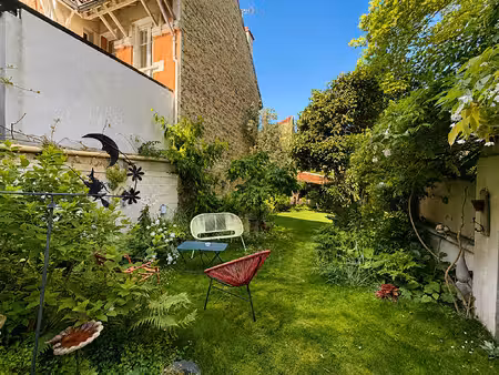 maison la garenne colombes 6 pièces 4 chambres avec grand jardin