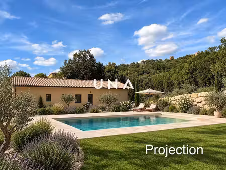 grande maison de plain pied avec jardin a 12 km d'uzes