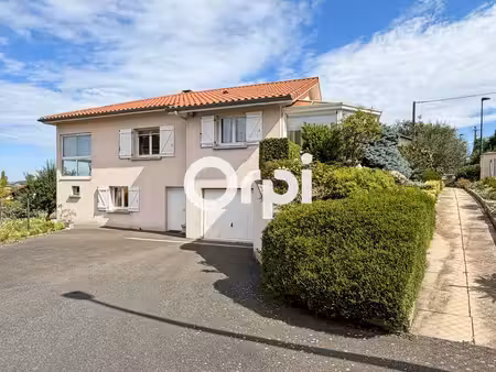 larajasse — villa 127 m² exposée sud-ouest avec sous-sol complet et terrain de 750 m²