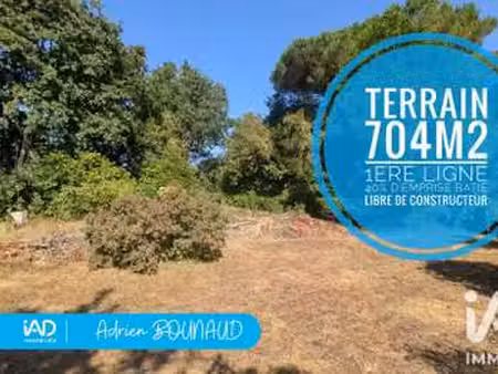 vente terrain à pessac (33600) : à vendre / 704m² pessac