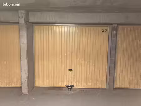 location garage - box sécurisé en sous sol rue desmet - lille