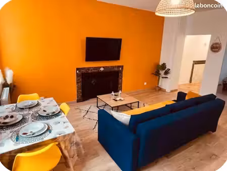 t2 meublé 60m2 en centre ville