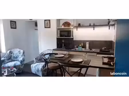 t2 meublé 26m2 clères