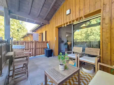 labenne t3 de 2021 avec terrasse et vue sur la forêt