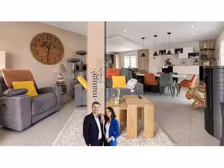 maison - 3 chambres - 1 bureau - garage - cave - terrasses - jardin
