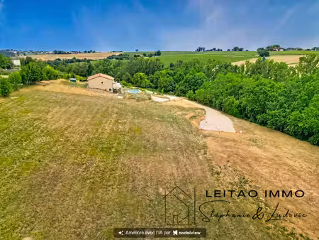 terrain constructible viabilisé belcastel (81) 2285m2