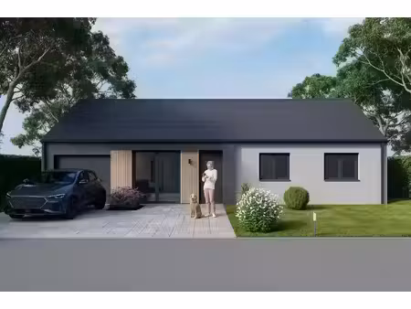 terrain avec maison neuf à vendre