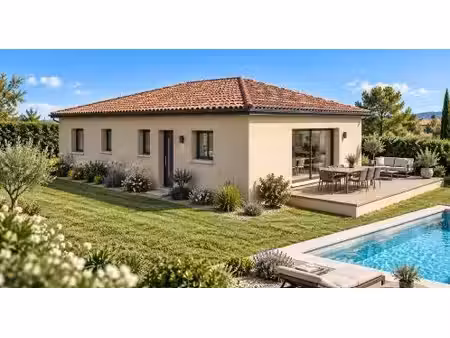 terrain avec maison neuf à vendre