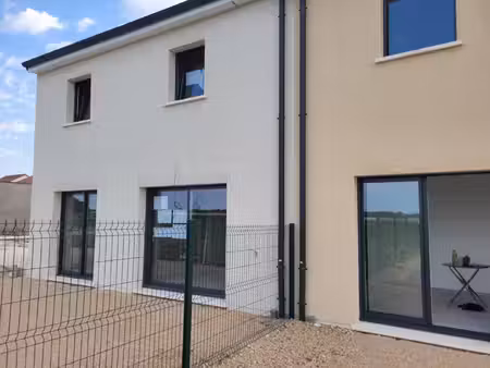 terrain avec maison neuf à vendre