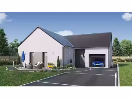 terrain avec maison neuf à vendre