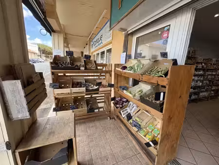 lacanau -vente fond de commerce - magasin de produit bio