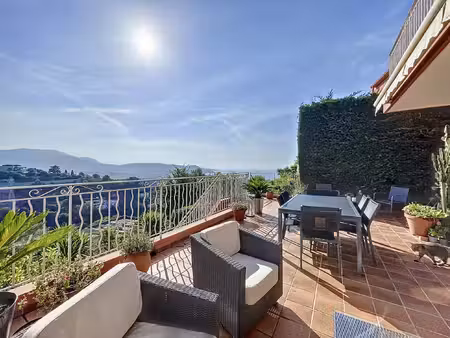 nice - jardin estienne d'orves - maison jumelee 5p - vue mer
