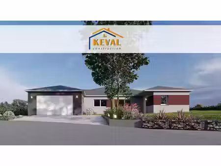 terrain avec maison neuf à vendre