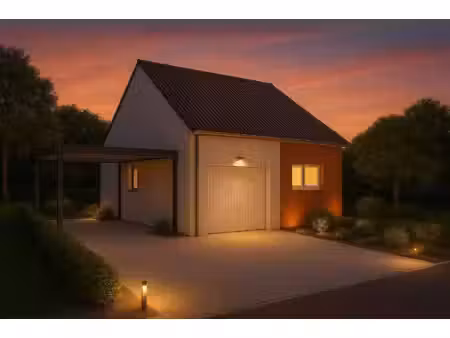terrain avec maison neuf à vendre
