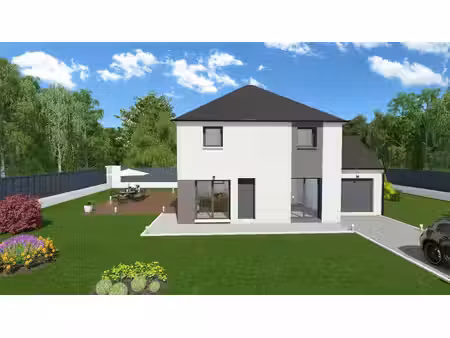 terrain avec maison neuf à vendre
