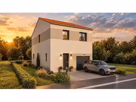 terrain avec maison neuf à vendre