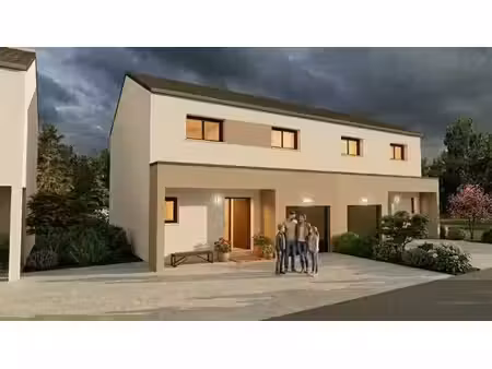 terrain avec maison neuf à vendre