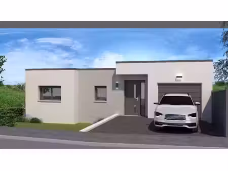 terrain avec maison neuf à vendre