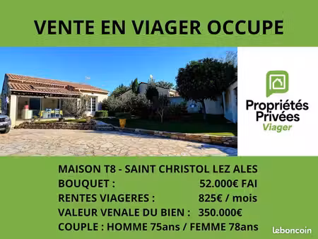 maison en viager 8 pièces 160 m²