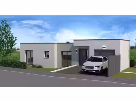 terrain avec maison neuf à vendre