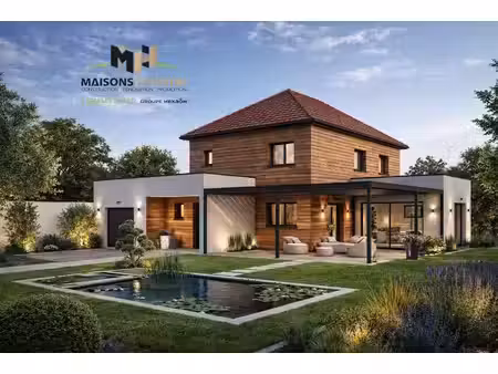terrain avec maison neuf à vendre