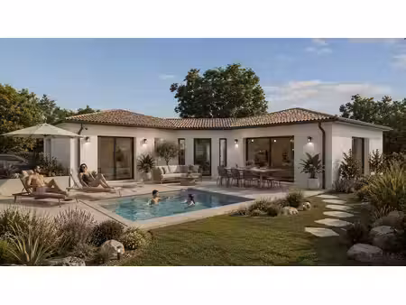 terrain avec maison neuf à vendre