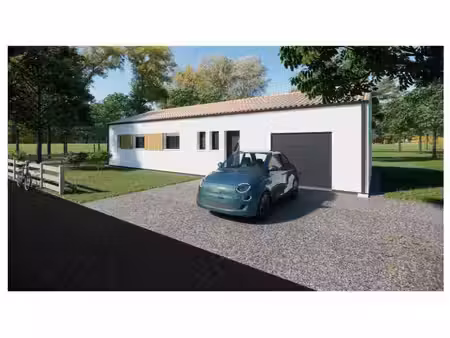 terrain avec maison neuf à vendre
