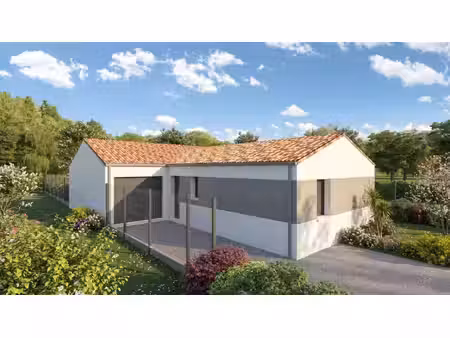 terrain avec maison neuf à vendre