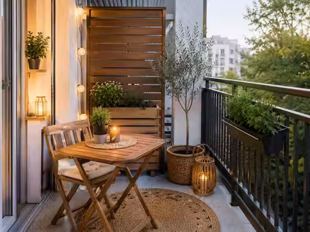 studio  grande terrasse  parking
