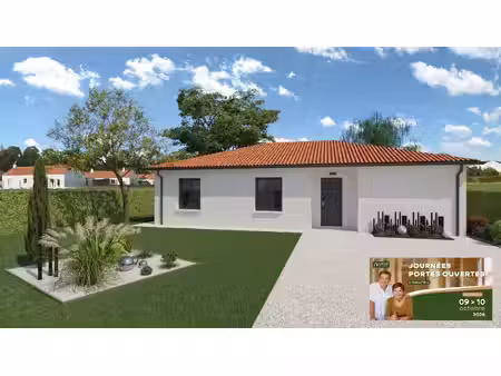 terrain avec maison neuf à vendre