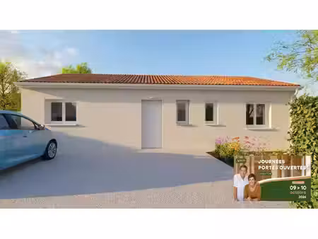 terrain avec maison neuf à vendre