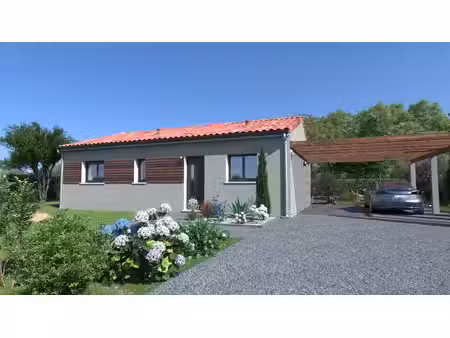 terrain avec maison neuf à vendre