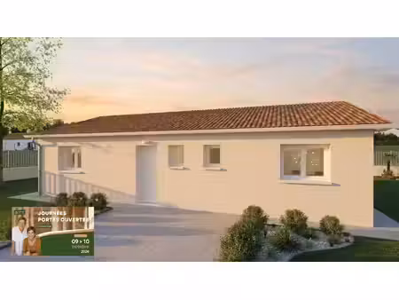terrain avec maison neuf à vendre