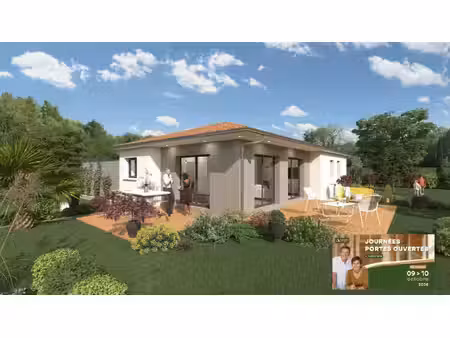 terrain avec maison neuf à vendre