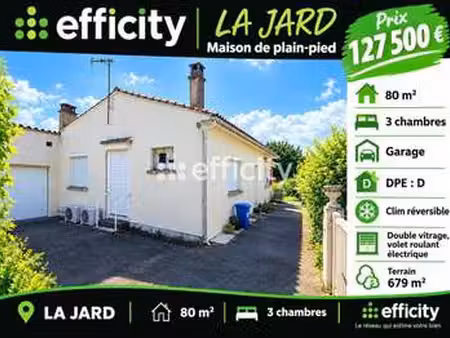vente maison à pons (17800) : à vendre / 80m² pons