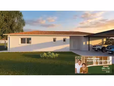 terrain avec maison neuf à vendre