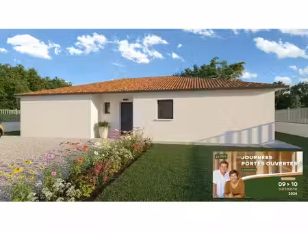 terrain avec maison neuf à vendre