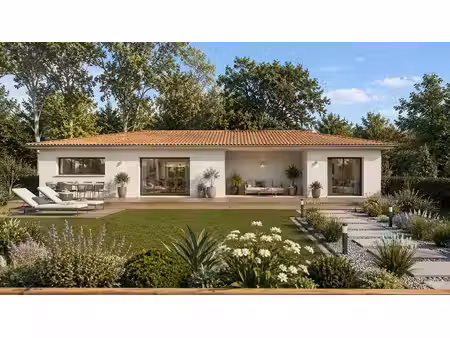 terrain avec maison neuf à vendre