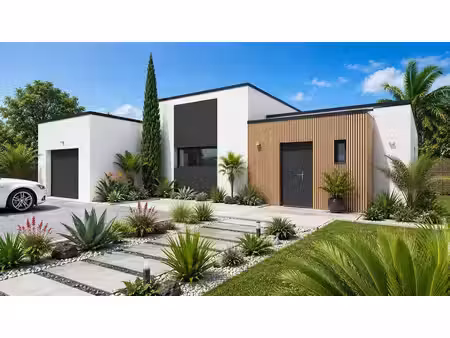 terrain avec maison neuf à vendre